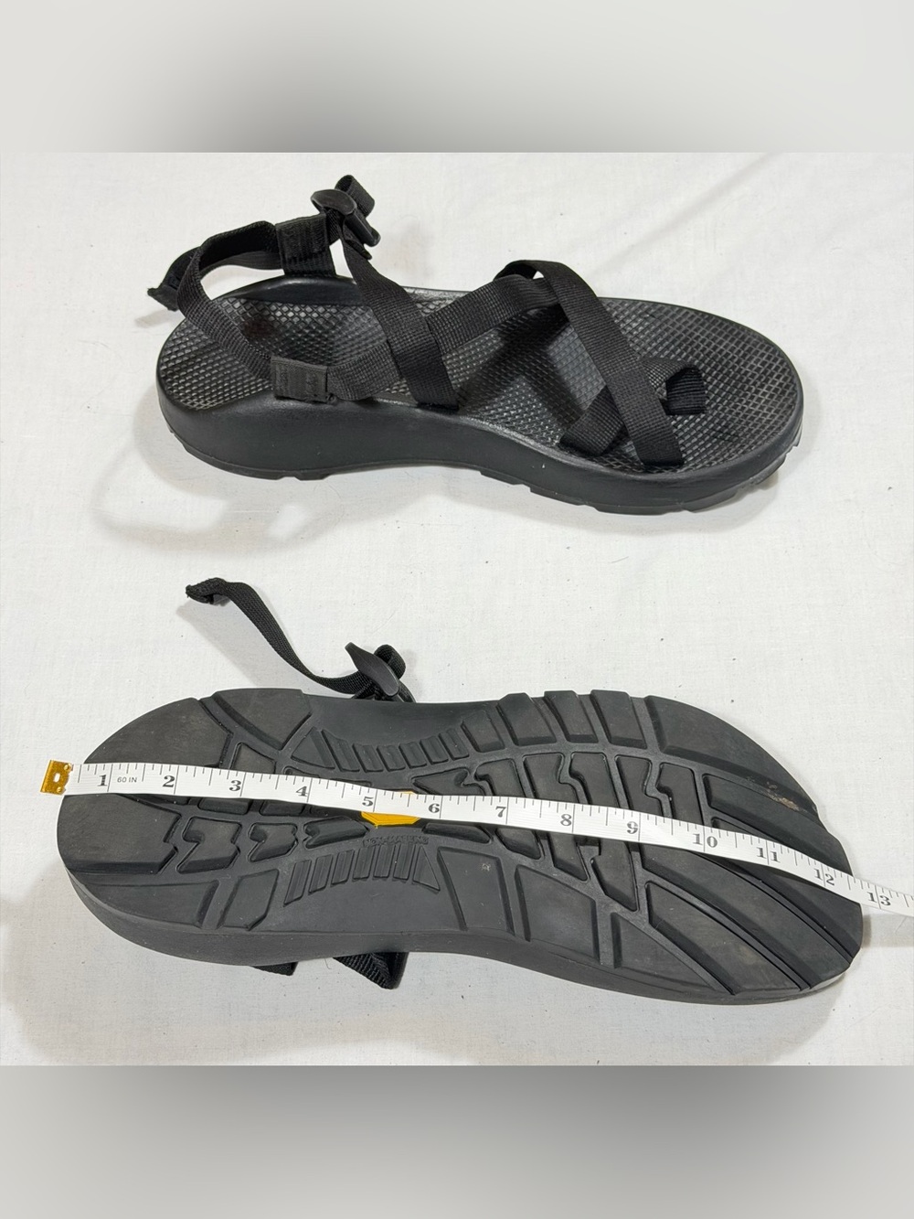 Chaco Z/2 Unaweep Vibram Sandals Men's 12M Black Hiking Water Sport - Picture 9 of 9